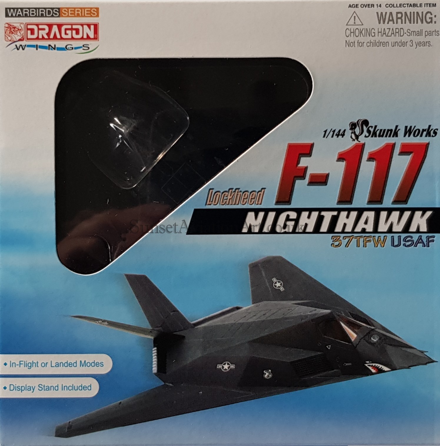 F-117 Lockheed Night Hawk 51019 Dragon Wings 37 TFW USAF