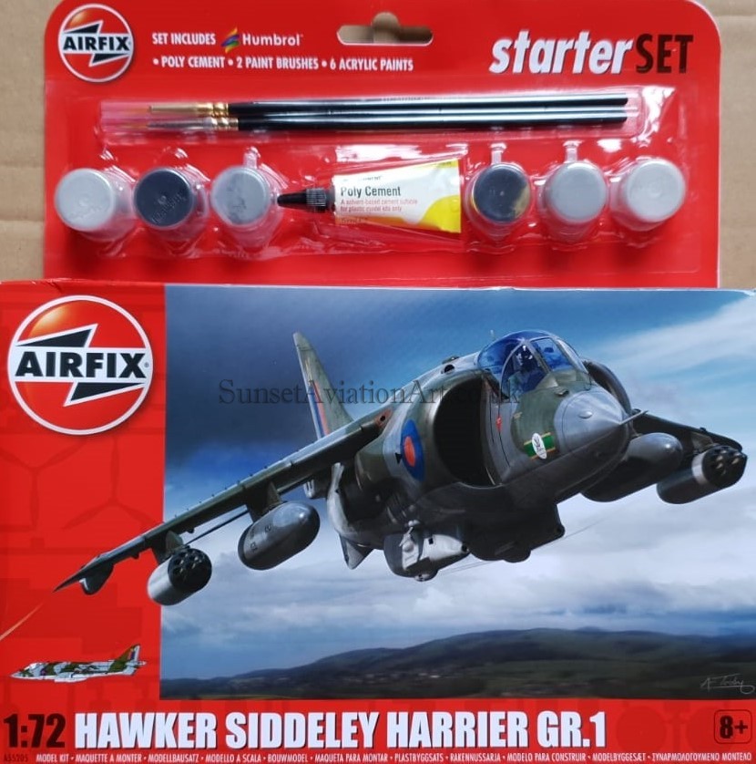 AIRFIX  A55205 HAWKER SIDDELEY HARRIER  1/72 SCALE  KIT NEW