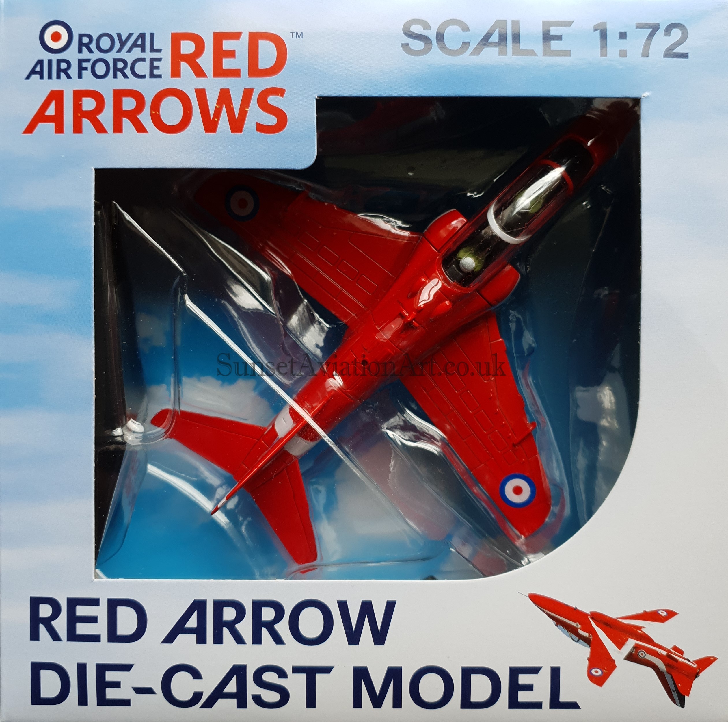 Royal Air Force Red Arrow 40608 scale die cast model
