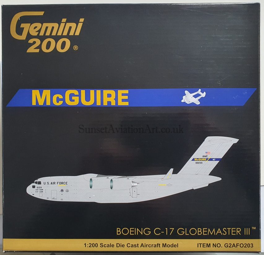 航空機・ヘリコプター Gemini 200 Boeing C-17 Globemaster III Boeing C-17 Globemaster III Transport Aircraft 