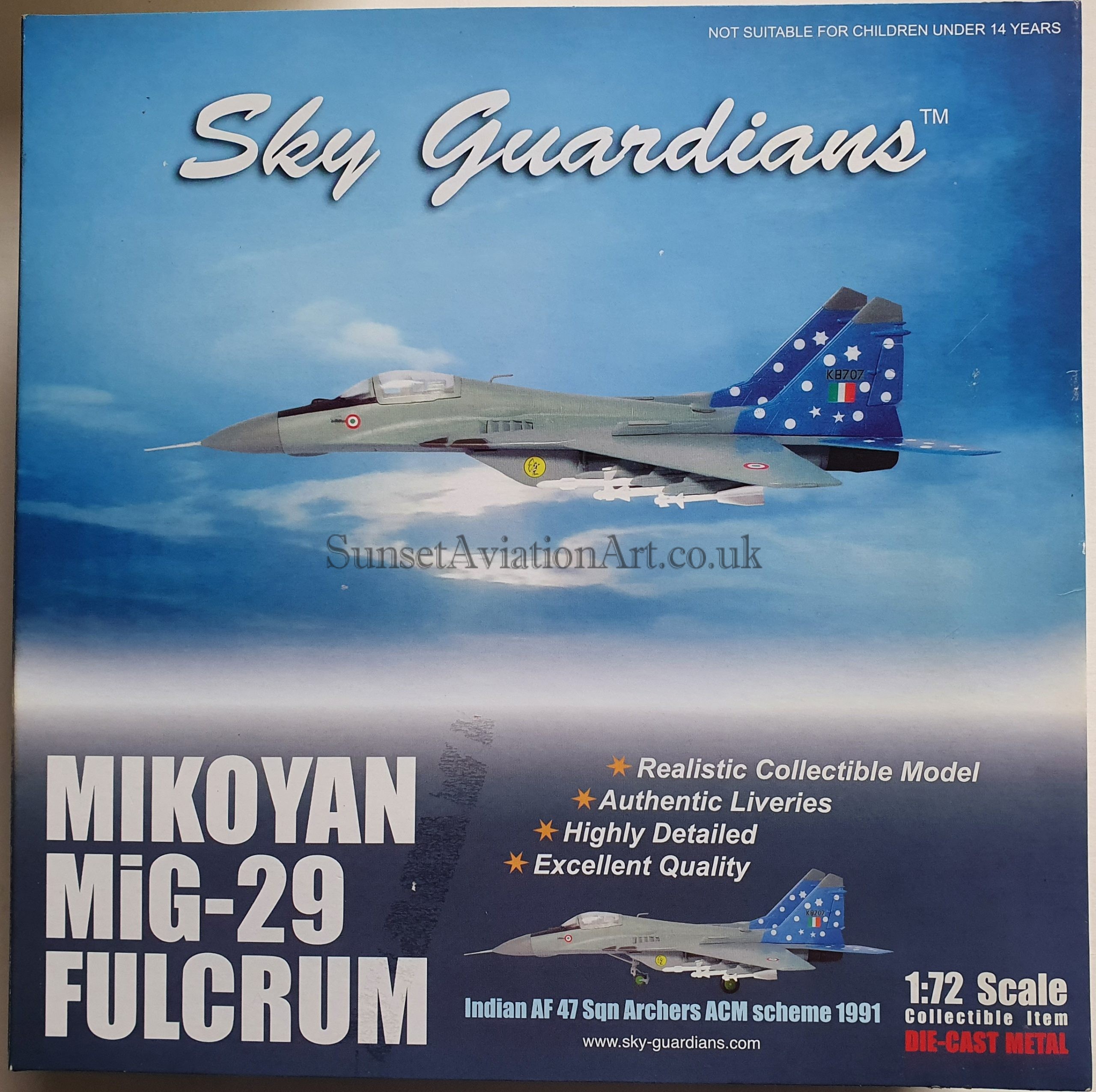A-7E Corsair II 1:72 Diecast Model - Witty WT-WTW72024-05 - Witty