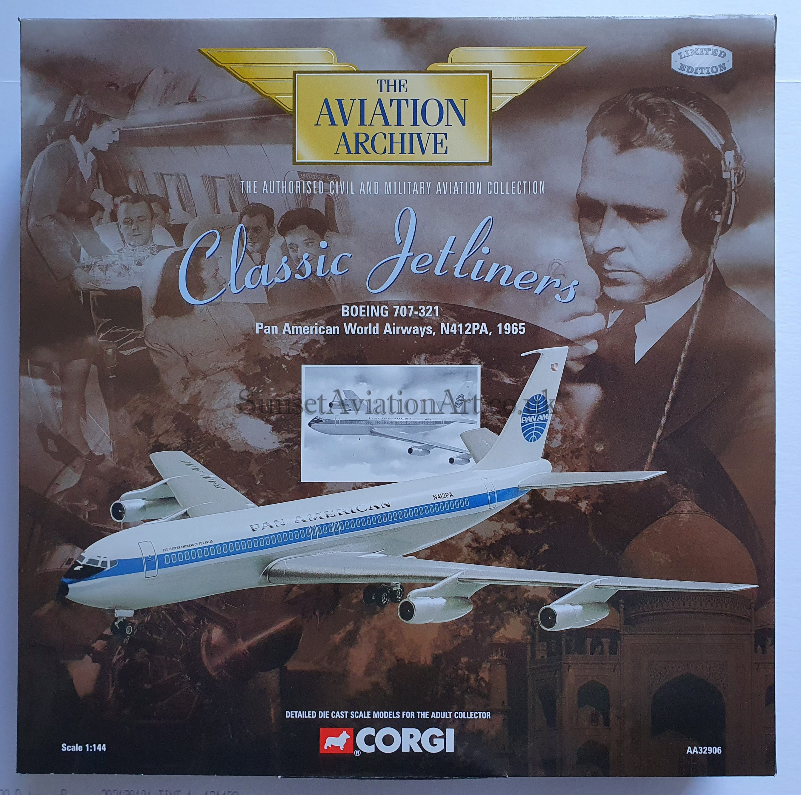 PAN AMERICAN N707PA ミニチュア PAN AMERICAN N707PA ミニチュア - メルカリ